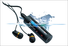 Swimmer MP3 player NU Dolphin Touch